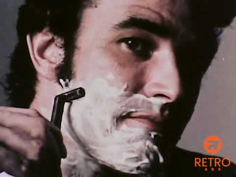 Gillette TRAC II Razor Commercial (1970s)