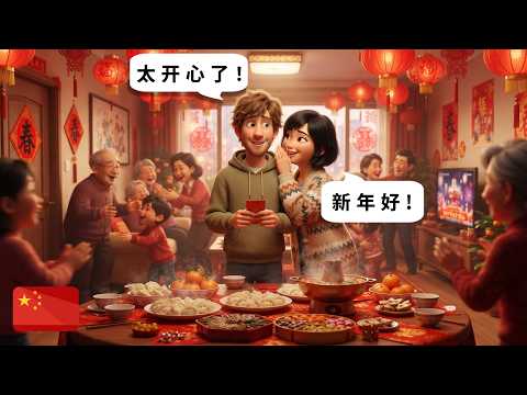 Chinese Conversation Practice for Beginners | Family, Love & Relationships | HSK 1–2