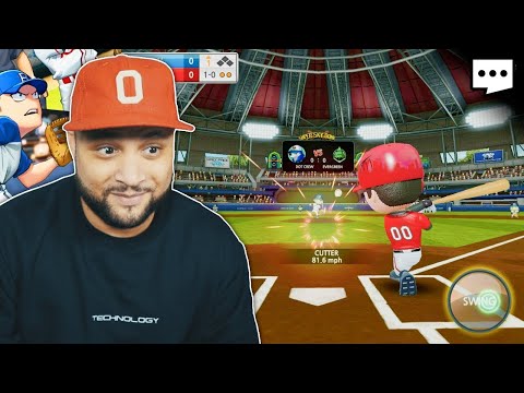 I Played the BEST Mobile Baseball Game - YouTube