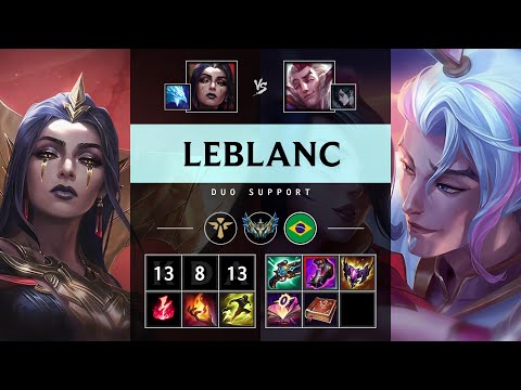 LeBlanc Support vs Rakan - BR Challenger Patch 25.17