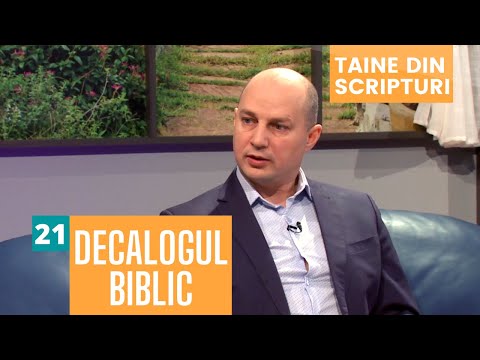 Decalogul biblic: habotnicie evreiască sau dragoste creștină? | Taine din Scripturi | E21