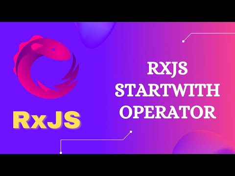 103. RxJS StartWith Operator. Learn RxJS Join Category StartWith Operator - RxJS.