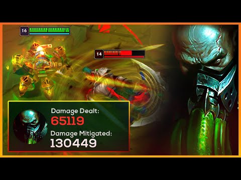 THE ULTIMATE JUGGERNAUT! (65k DMG DEALT, 120k DMG MITIGATED) - Masters Urgot Gameplay Commentary