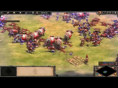 180 Halberdier vs 180 all type of mounted units can they defend the relic ?