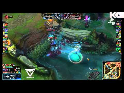 SKT T1 vs GE Tigers HIGHLIGHTS Game 2 Final - LCK Champions Korea Spring 2015 - SKT vs GET G2
