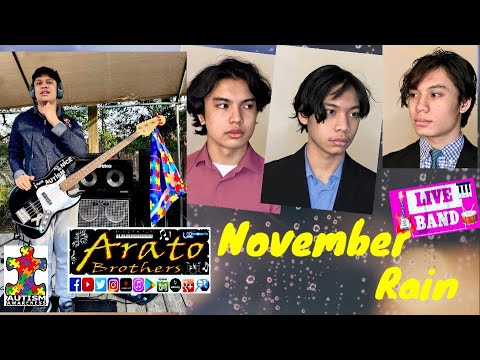 AUsome bass player with Autism and his band ( Arato Brothers )