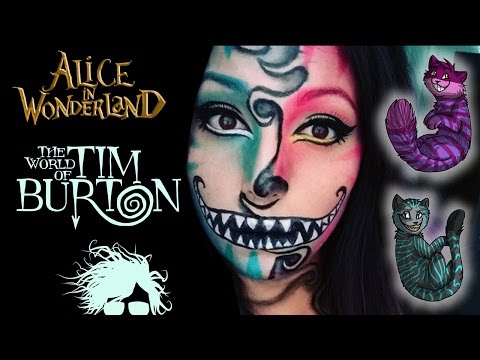 Maquiagem Gato de Cheshire  | Cheshire Cat Makeup (Alice in Wonderland)