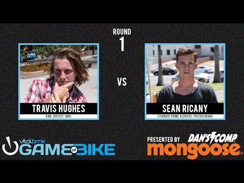 Travis Hughes vs Sean Ricany - Vital BMX Game of BIKE: Street