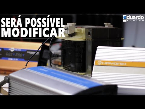INVERSOR Onda MODIFICADA para SENOIDAL com Transformador