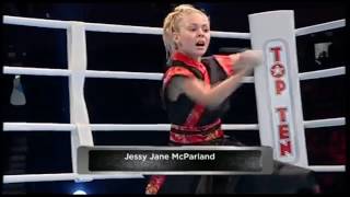 JJ Golden Dragon (9)  - Sword fight performance at World Championships Kickboxing (K1)