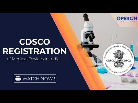 CDSCO  Registration Services