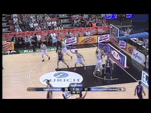 Valencia Basket Club v Blancos De Rueda Valladolid 93-86 Basketball Liga Endesa Highlights Round 32