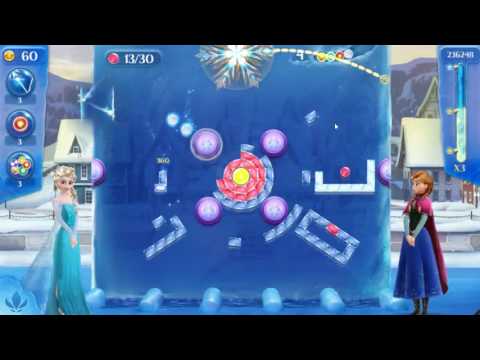 Frozen Free Fall: Icy Shot Level 84 - NO BOOSTERS ☃☃☃