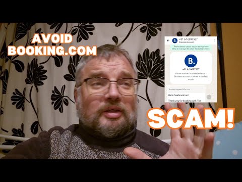 SCAM WARNING! Booking.com is compromised. Avoid! They almost got me...