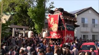 preview picture of video '2013 下半田祭礼  本楽祭　（平成25年度半田の春まつり）　Festival floats Shimohanda district'