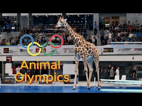 Animal Olympics: Epic High Dive Showdown!