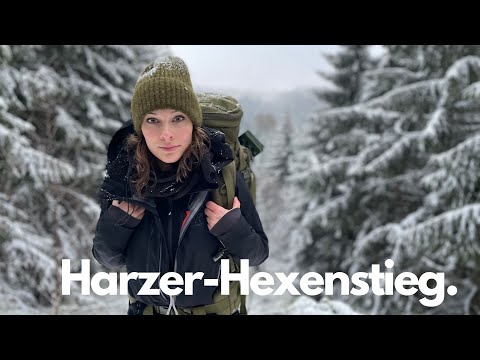 Harz Witches' Trail in Winter - 110 km Hiking in 3 Days (Part 1) | Sabrina Outdoor