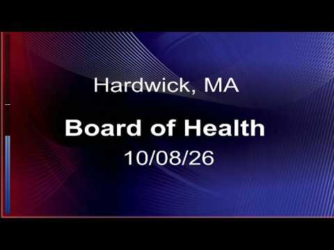 From the Board of Health