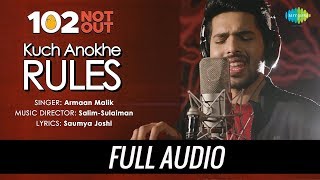 Kuch Anokhe Rules | Audio | 102 Not Out | Armaan Malik | Salim-Sulaiman | Amitabh Bachchan | Rishi