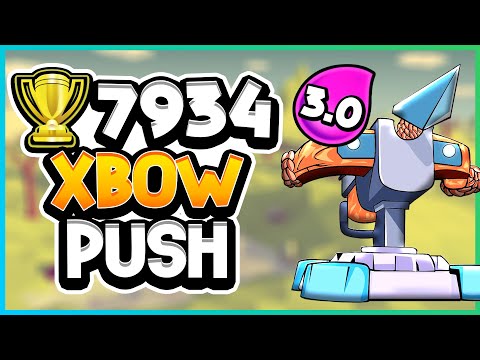 Road to 🏆8000 with 3.0 Xbow (Part 2) — Clash Royale