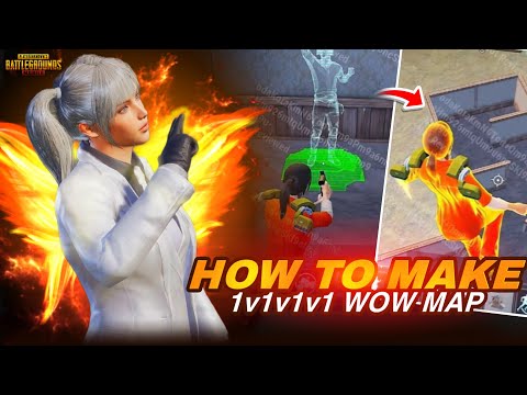 HOW TO MAKE 1v1v1v1 WOW MAP DYNAMIC 