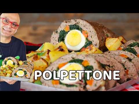 POLPETTONE DI PASQUA menù di pasqua polpettone di carne ripieno