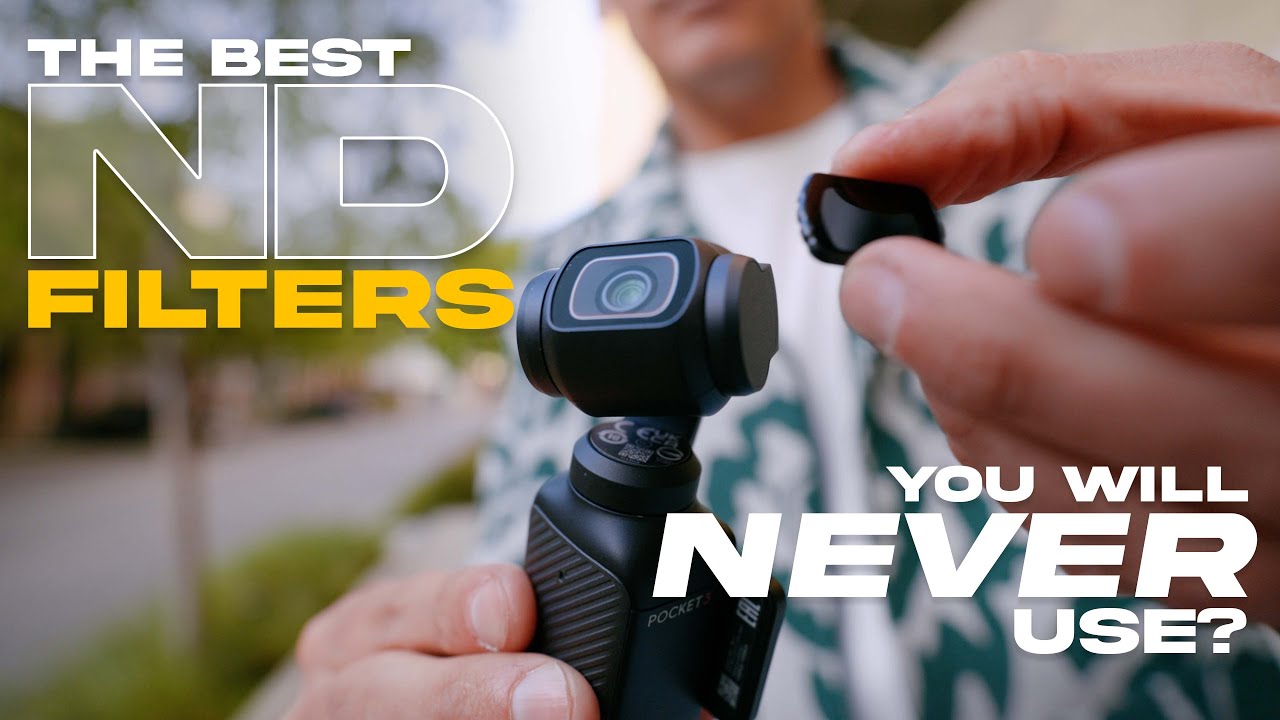 Osmo Pocket 3 ND FILTERS – Worth It? | K&F Concept ND Filters - Full Review