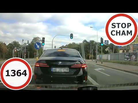 Stop Cham #1364 - Niebezpieczne i chamskie sytuacje na drogach