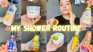 MY SIMPLE & AFFORDABLE SHOWER ROUTINE | BODY CARE + SOFT SKIN ROUTINE Watch  HD Mp4 Videos Download Free