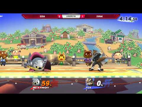 VS Weekly 11/15/18 - Losers Eighths - D2da (Meta Knight) vs Zurak (Fox) - Smash 4