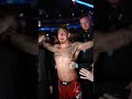 Tom Aspinall Celebrating In Style After His Main Event Win!