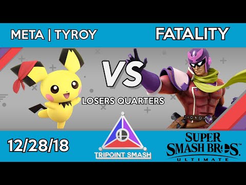 Tripoint Smash 41 - Losers Quarters - Meta | Tyroy (Pichu) Vs. Fatality (Captain Falcon)