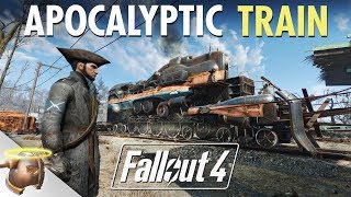 Fallout 4: Building an APOCALYPTIC BATTLE TRAIN at Bedford Station | Ep. 1