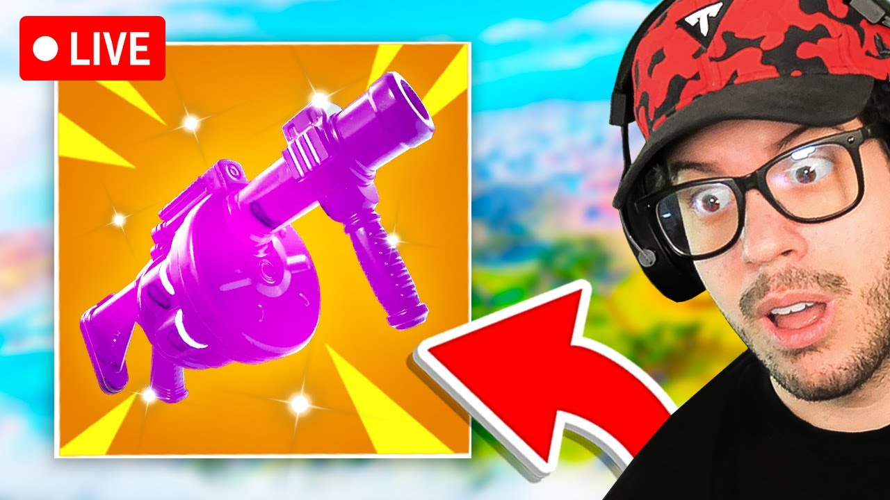 🔴 LIVE! - NEW UPDATE with EXOTICS, AIR STRIKE and HELICOPTERS in FORTNITE!