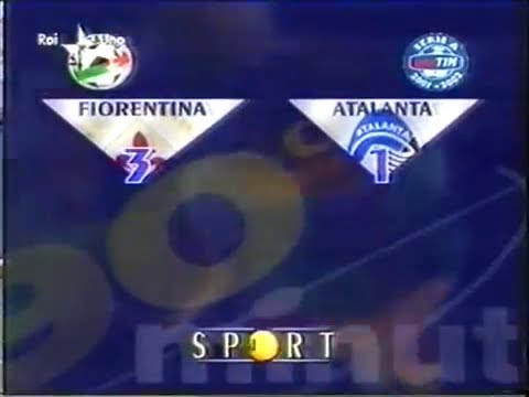 2001-02 (3a - 16-09-2001) Fiorentina-Atalanta 3-1 [N.Gomes,Rinaldi,Chiesa 2] Servizio 90°Rai1
