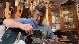 Video thumbnail for 1986 Gibson J-30 Demo by Brian McFarland