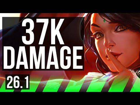 NIDALEE vs KAYN (JGL) | Perfect KDA: 18/0/7, 37K damage | EUW Diamond | 26.1