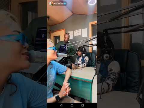 Ava Peace & Recho Rey live at Metro Fm #AvaPeace #rechorey #cathypromotions #TeriAgaana