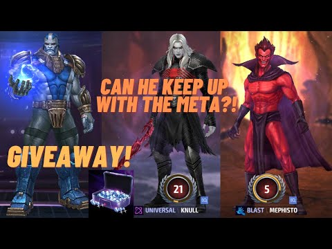 I got APOCALYPSE to T3 in 2021...is he any GOOD?! - EBONY WBU 99 - KNULL & MEPHISTO - ABX - MFF