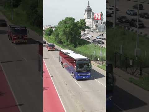Funeral Procession For Slain Minnesota Lawmakers Arrives In Minneapolis