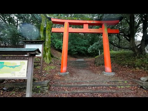4k Kyoto nature walk in the rain, Rain sounds for sleep, study, and relaxation ASMR rain Kyoto Japan