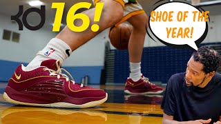 Testing Kevin Durant’s BEST/NEW Hoop Shoe! | Sneaker of the Year?! (Nike KD16 Performance Review!)