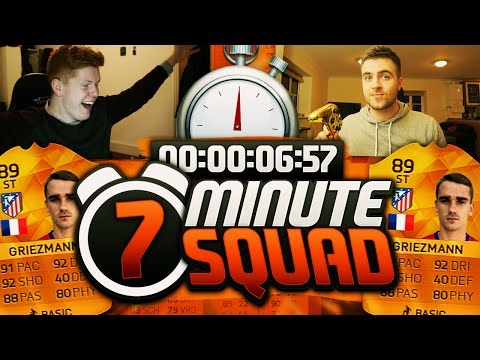 7 MINUTE SQUAD BUILDER WITH MOTM 89 GRIEZMANN!! - FIFA 16 ULTIMATE TEAM