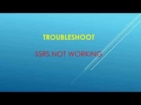 SSRS  | Setup and Troubleshoot Reporting Server