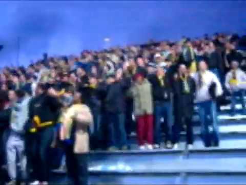 2005 Supporters du SC Toulon (N2) à Clermont (L2) 16ème de Coupe de France