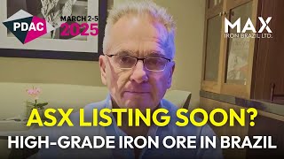 MAX Iron: Hochgradiges Eisenerzprojekt in Brasilien kurz vor ASX-Listing | $MAX