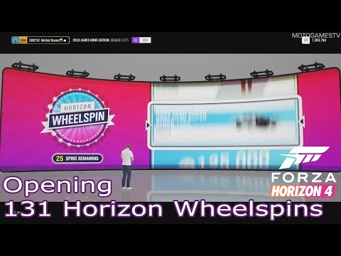 Forza Horizon 4 - Opening 131 Horizon Wheelspins