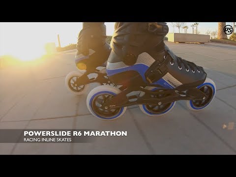Powerslide R6 Marathon long distance skate - Rolling Review
