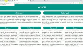How to Design Website using w3css for complete beginners  | HTML5 and 