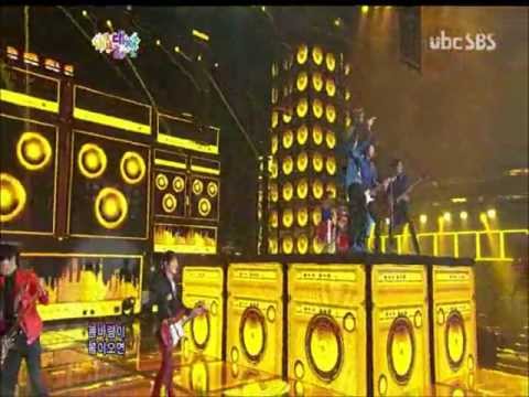 121229 SBS歌謡大典 CNBLUE＆FTISLAND　バンドバトル